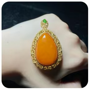 S925 Zilver Ingelegd Bijenwas Waterdruppel Hanger 31.21