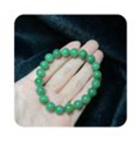 Hotan Jade Armband Met Enkele Cirkel 9 mm