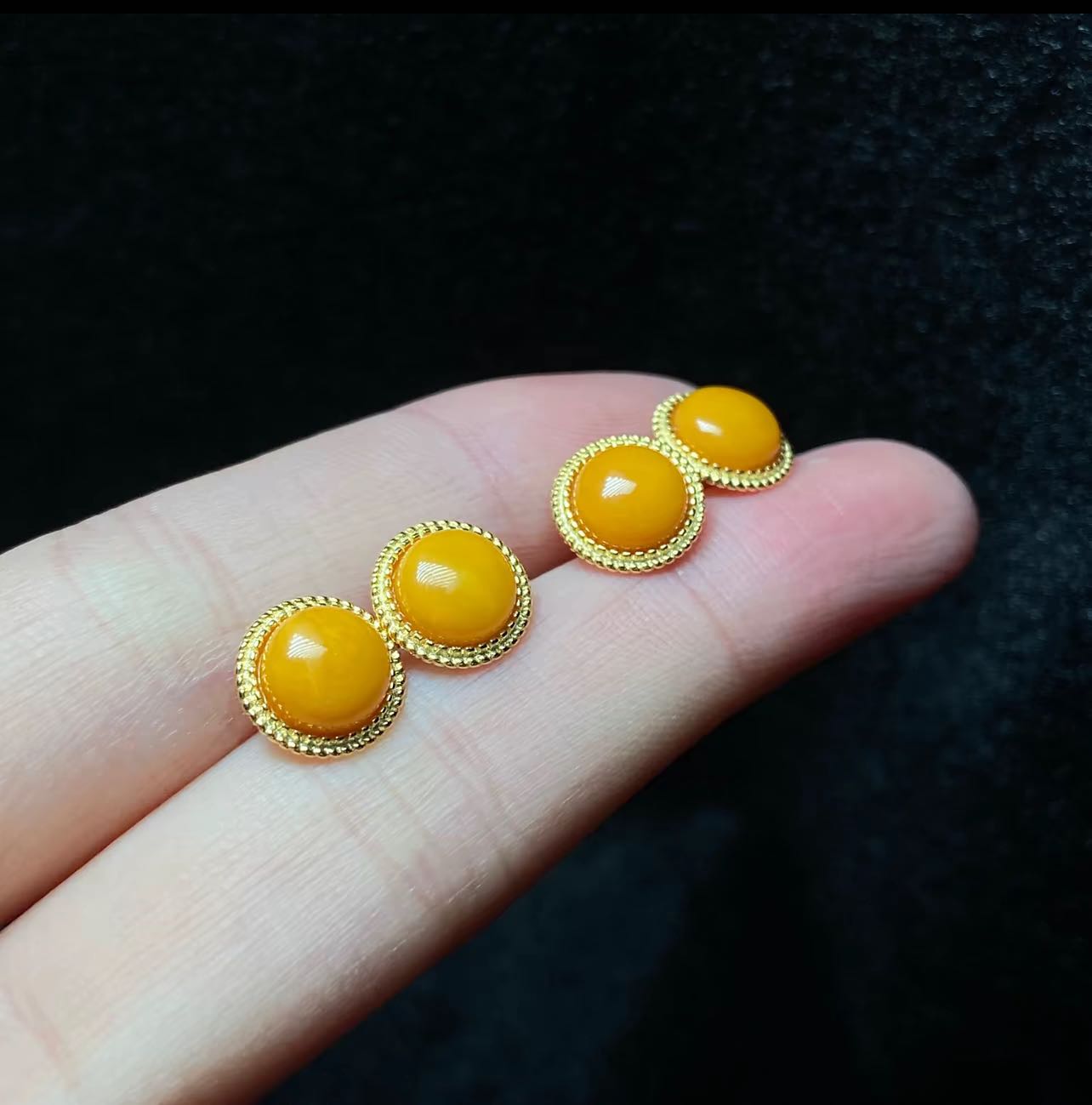 Bijenwas Oorbellen S925 Bijenwas Oorbellen 27 2Kt03L177