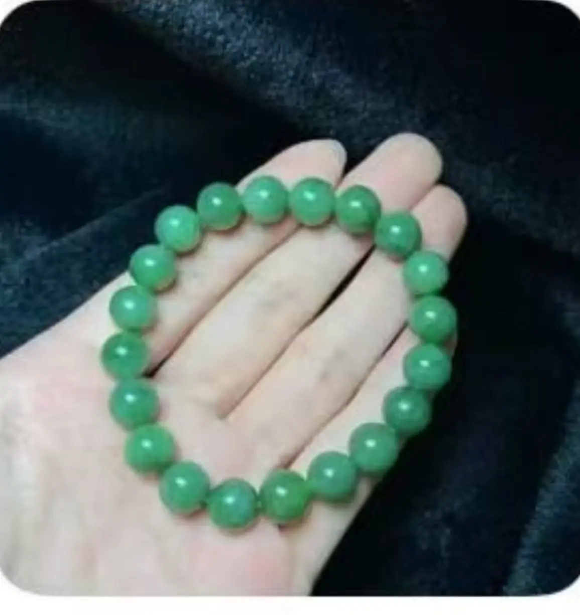 Hetian Jade Armband 9mm