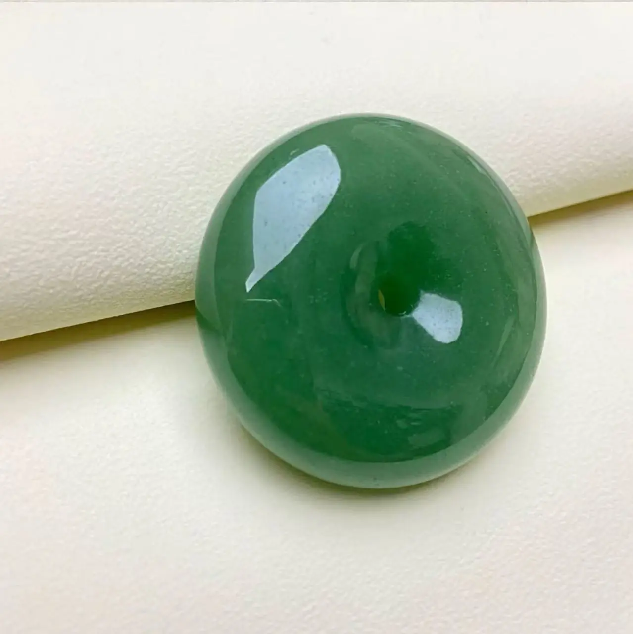 Natuurlijke Aventurijn/Kwarts jade Hanger – Symbool van rust en harmonie